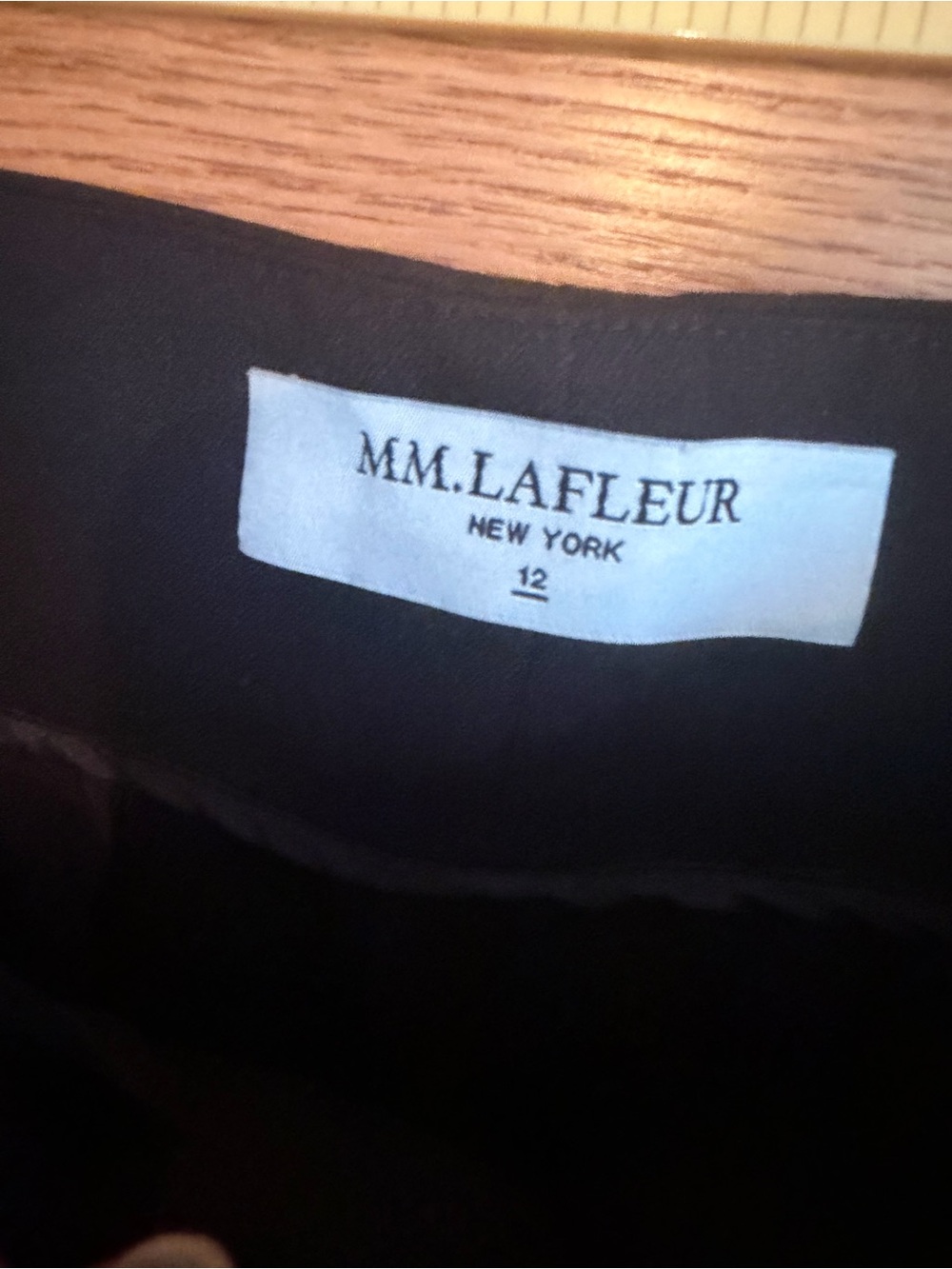 MM Lafleur Black Pleated High-Waist Cropped Pants - Picture 5 of 6